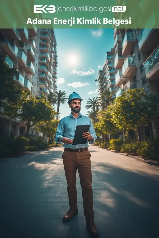 Adana genelinde enerji kimlik belgesi düzenlenen konut ve ticari yapılar