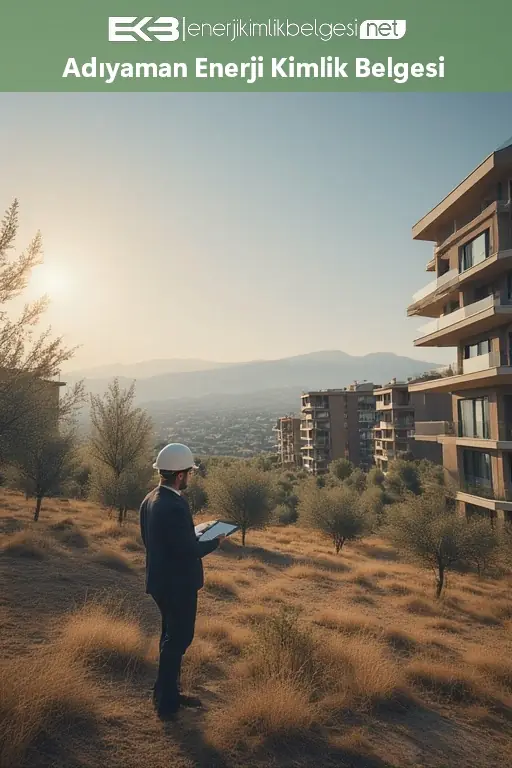 Adıyaman genelinde enerji kimlik belgesi düzenlenen konut ve ticari yapılar