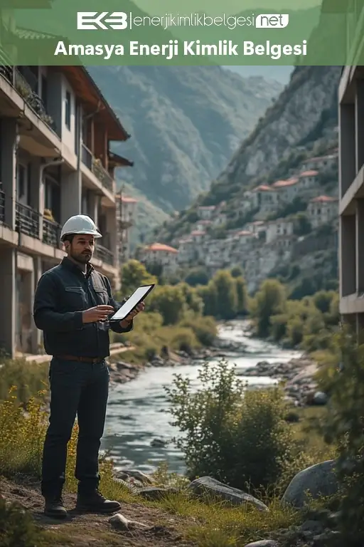 Amasya genelinde enerji kimlik belgesi düzenlenen konut ve ticari yapılar