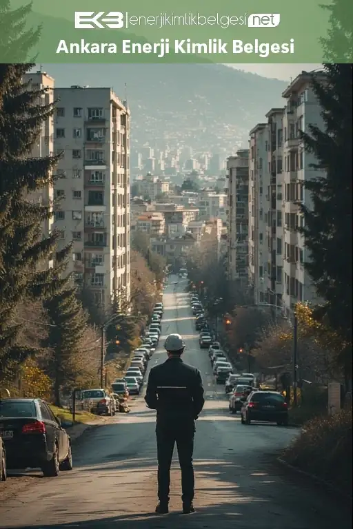 Ankara genelinde enerji kimlik belgesi düzenlenen konut ve ticari yapılar