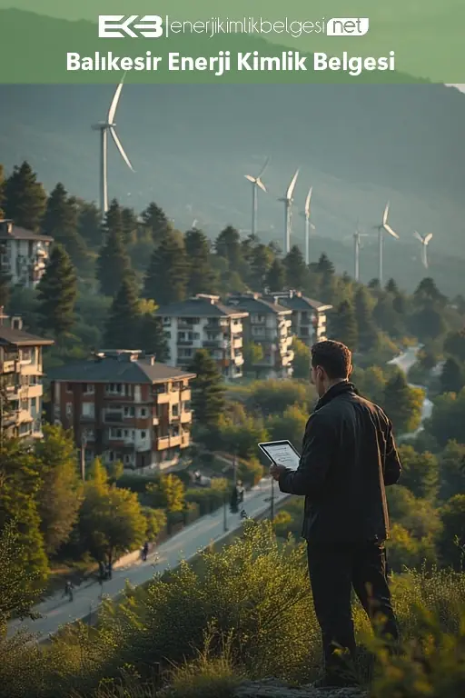 Balıkesir genelinde enerji kimlik belgesi düzenlenen konut ve ticari yapılar