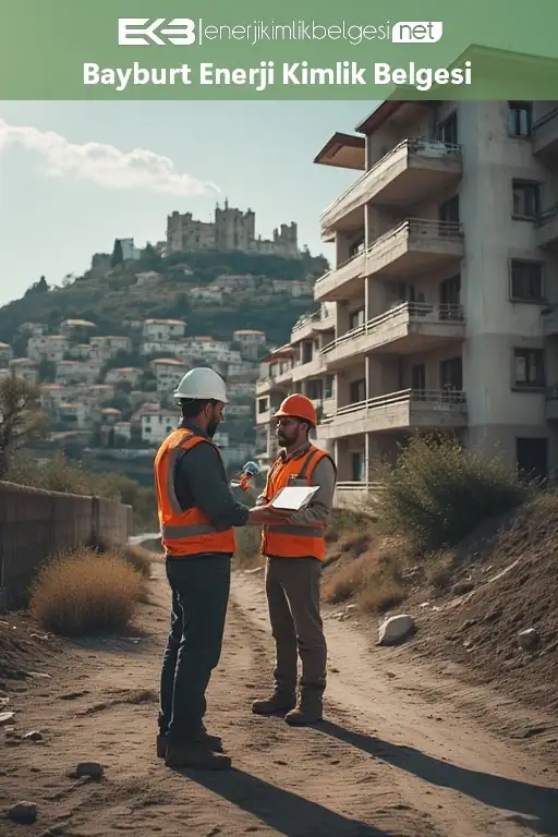 Bayburt genelinde enerji kimlik belgesi düzenlenen konut ve ticari yapılar