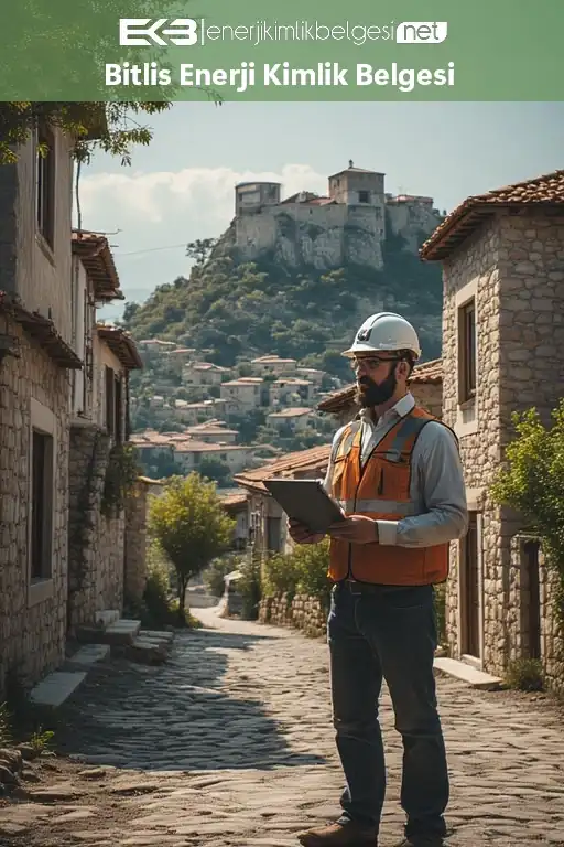 Bitlis genelinde enerji kimlik belgesi düzenlenen konut ve ticari yapılar