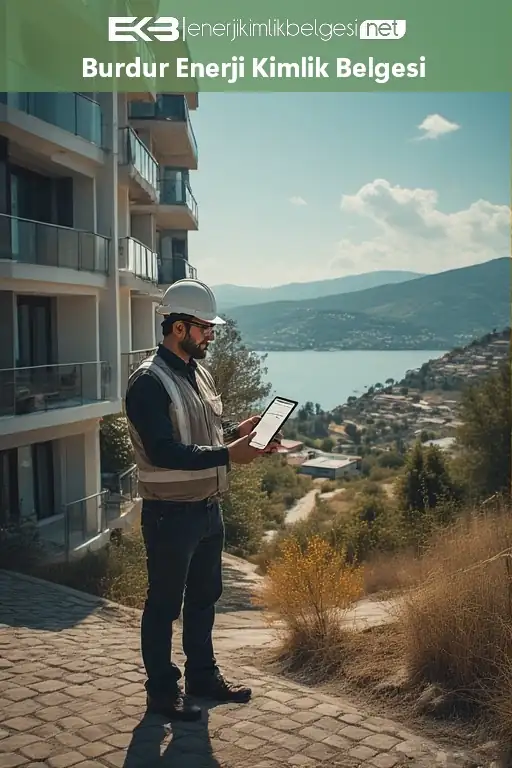 Burdur genelinde enerji kimlik belgesi düzenlenen konut ve ticari yapılar