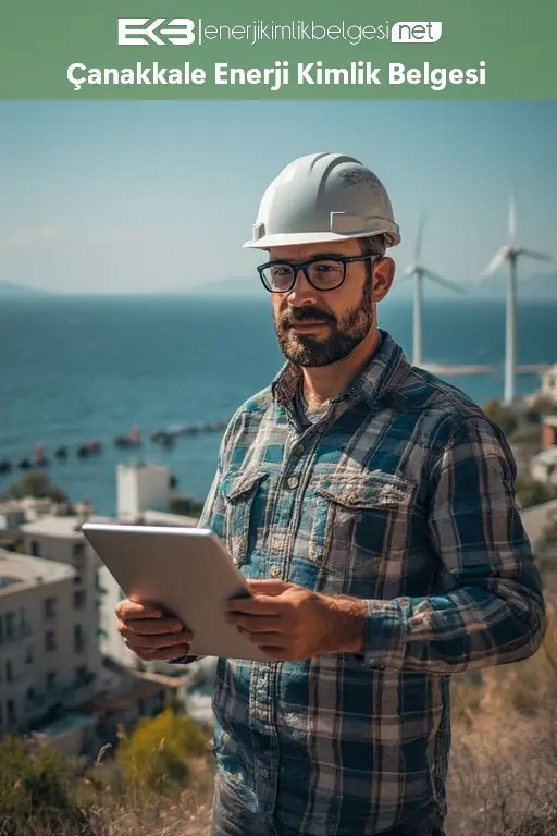 Çanakkale genelinde enerji kimlik belgesi düzenlenen konut ve ticari yapılar
