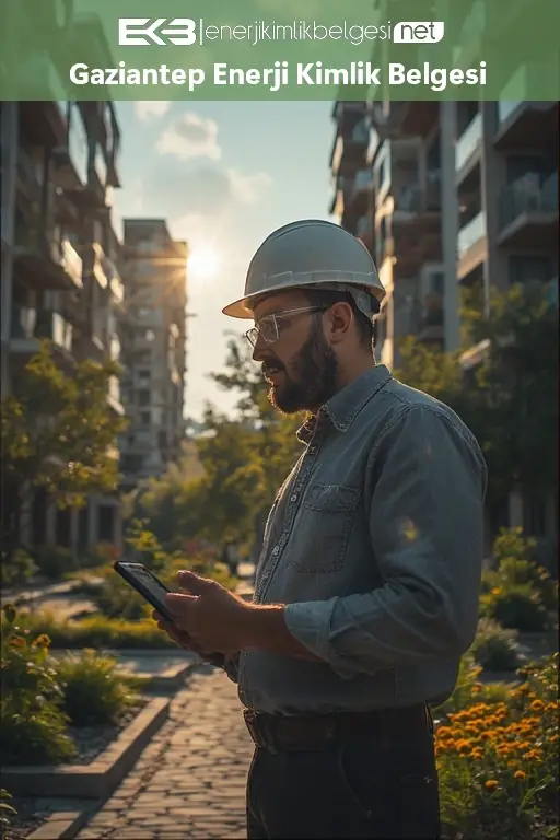 Gaziantep genelinde enerji kimlik belgesi düzenlenen konut ve ticari yapılar