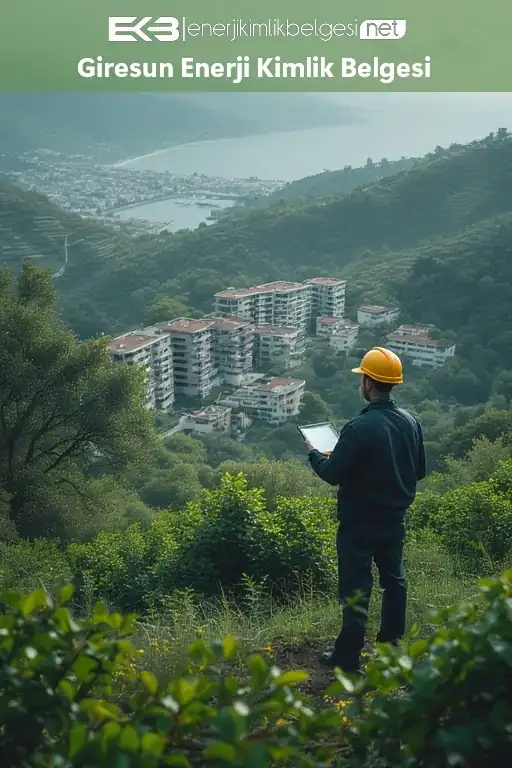 Giresun genelinde enerji kimlik belgesi düzenlenen konut ve ticari yapılar