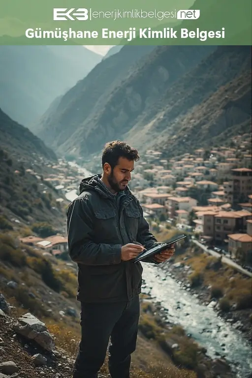 Gümüşhane genelinde enerji kimlik belgesi düzenlenen konut ve ticari yapılar