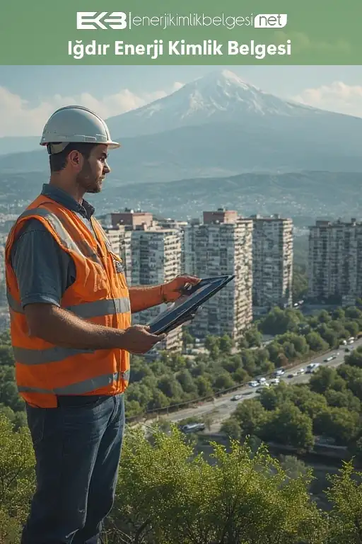 Iğdır genelinde enerji kimlik belgesi düzenlenen konut ve ticari yapılar