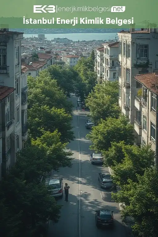 İstanbul genelinde enerji kimlik belgesi düzenlenen konut ve ticari yapılar