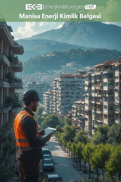 Manisa genelinde enerji kimlik belgesi düzenlenen konut ve ticari yapılar