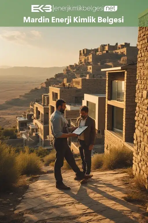 Mardin genelinde enerji kimlik belgesi düzenlenen konut ve ticari yapılar