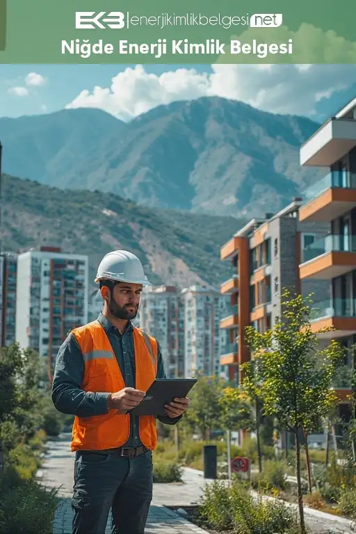 Niğde genelinde enerji kimlik belgesi düzenlenen konut ve ticari yapılar