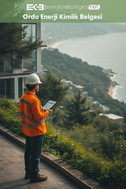 Ordu genelinde enerji kimlik belgesi düzenlenen konut ve ticari yapılar