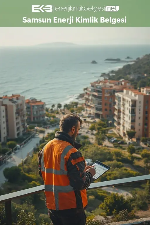 Samsun genelinde enerji kimlik belgesi düzenlenen konut ve ticari yapılar