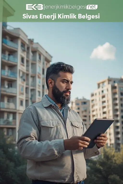 Sivas genelinde enerji kimlik belgesi düzenlenen konut ve ticari yapılar