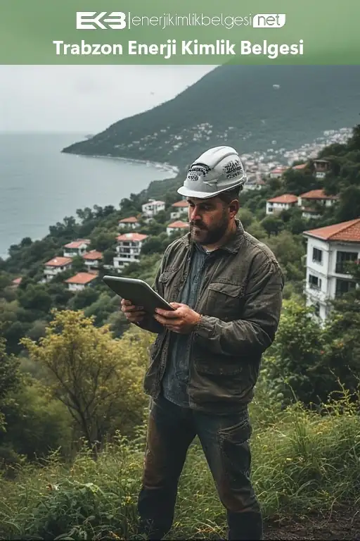 Trabzon genelinde enerji kimlik belgesi düzenlenen konut ve ticari yapılar